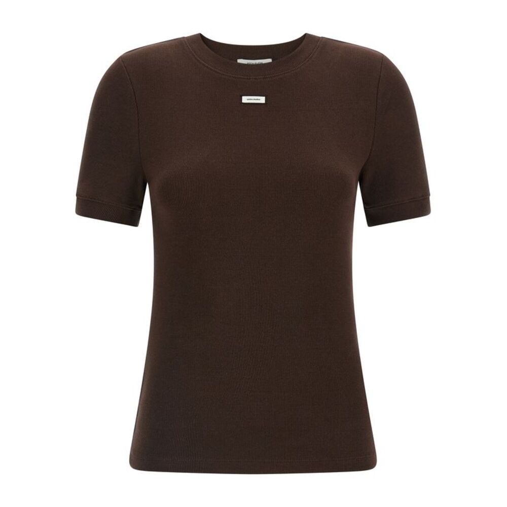 Entire Studios Brown Cotton Women's T-Shirt